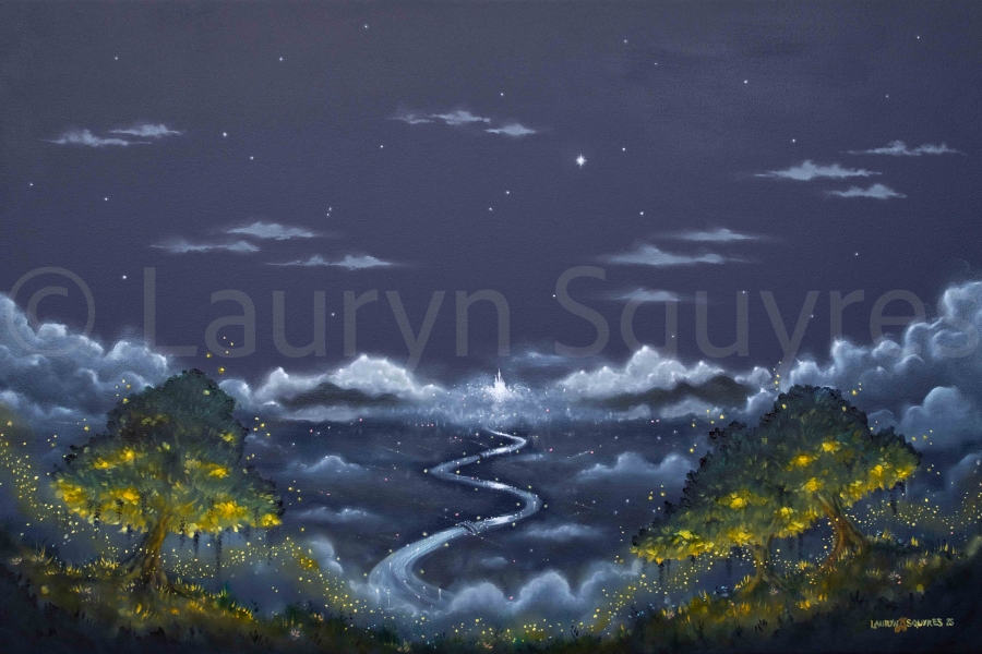 Evening Star - original oil-on-canvas by Lauryn Squyres