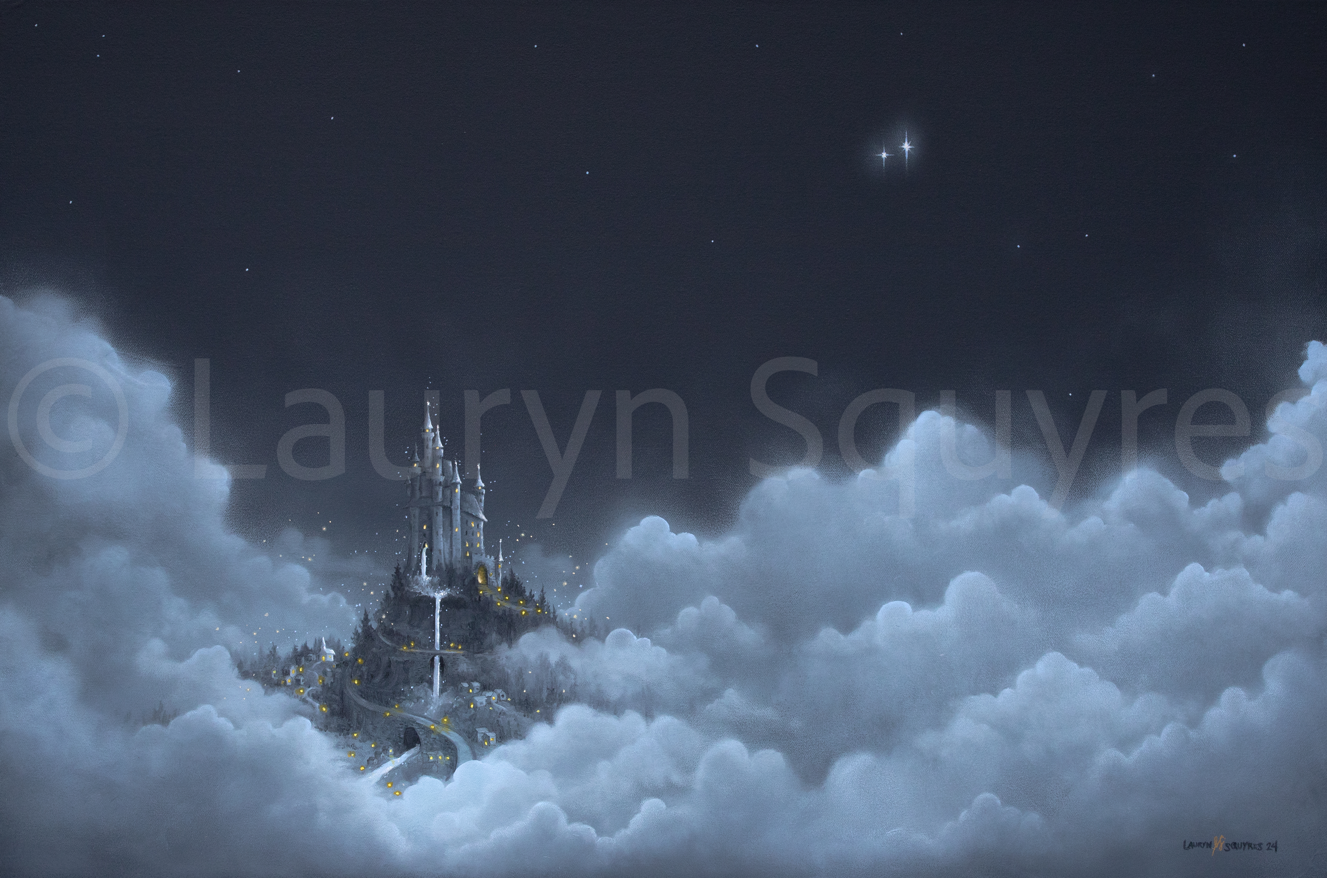 In Your Dream - Lauryn Squyres original oil-on-canvas