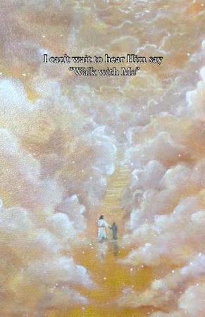 Lauryn Squyres sharing her painting Walk With Me - on Instagram