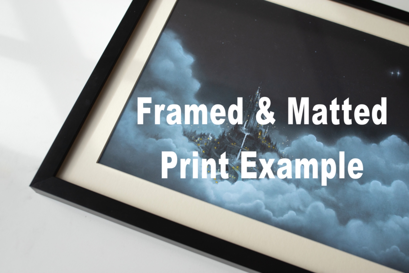 framed, matted print of the original oil-on-canvas by Lauryn Squyres titled Pit Stop.